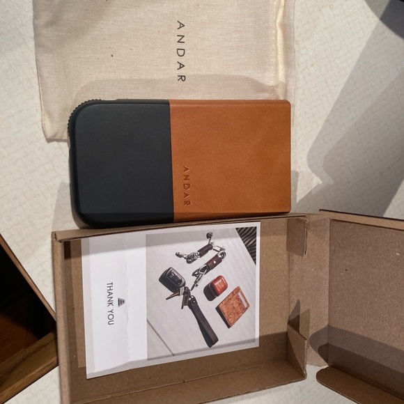 Brand New Andar the Pilot leather wallet - Picture 4 of 5